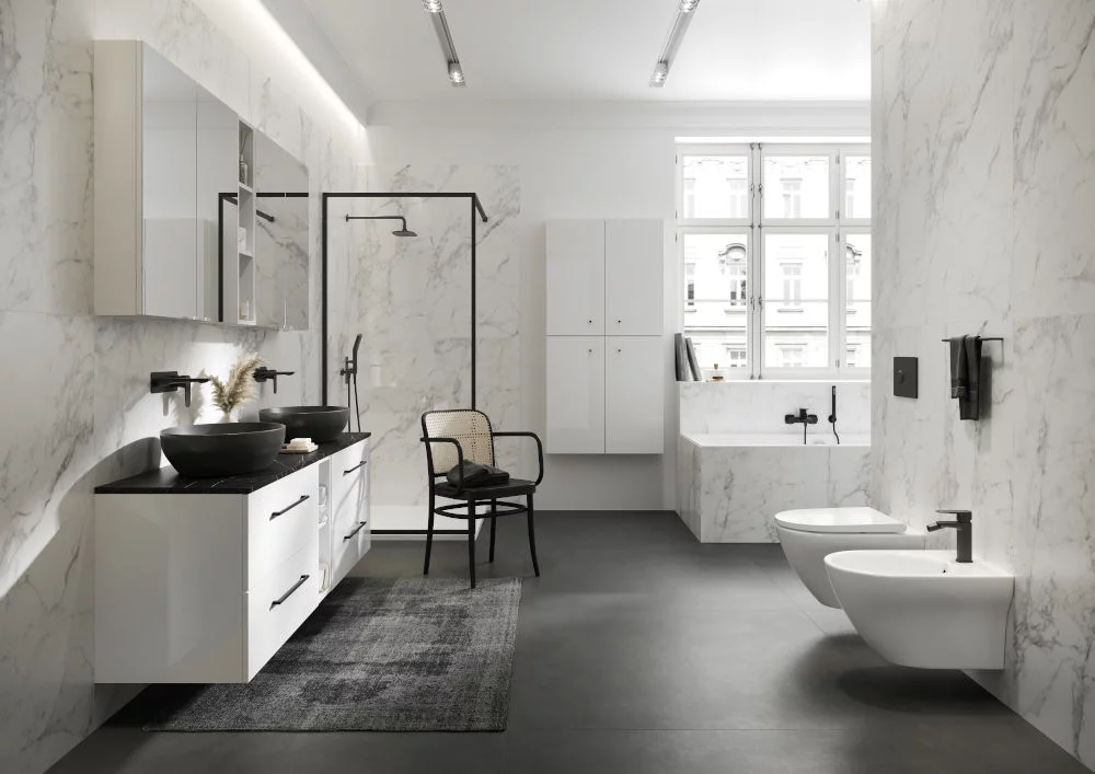 Nowa kolekcja LARGA od Cersanit – kompleksowe piękno dla Twojej łazienki