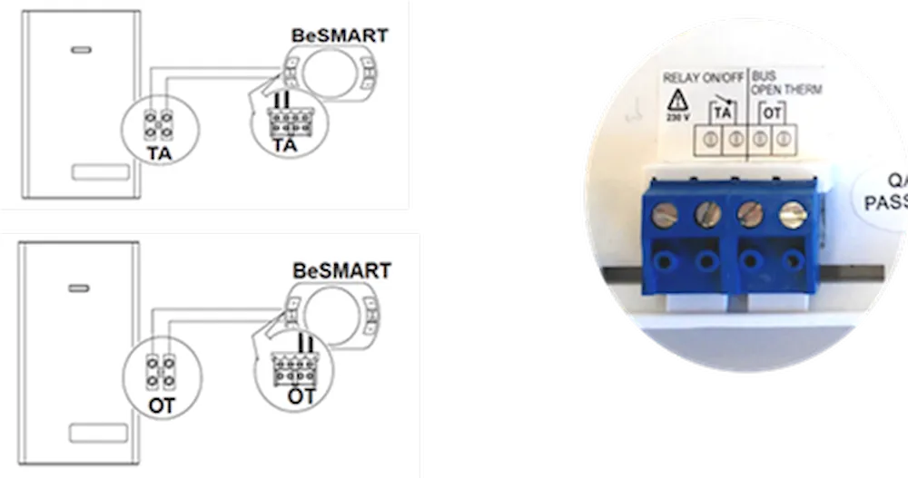 Podłączenie i konfiguracja programatora BeSmart z kotłami Beretta