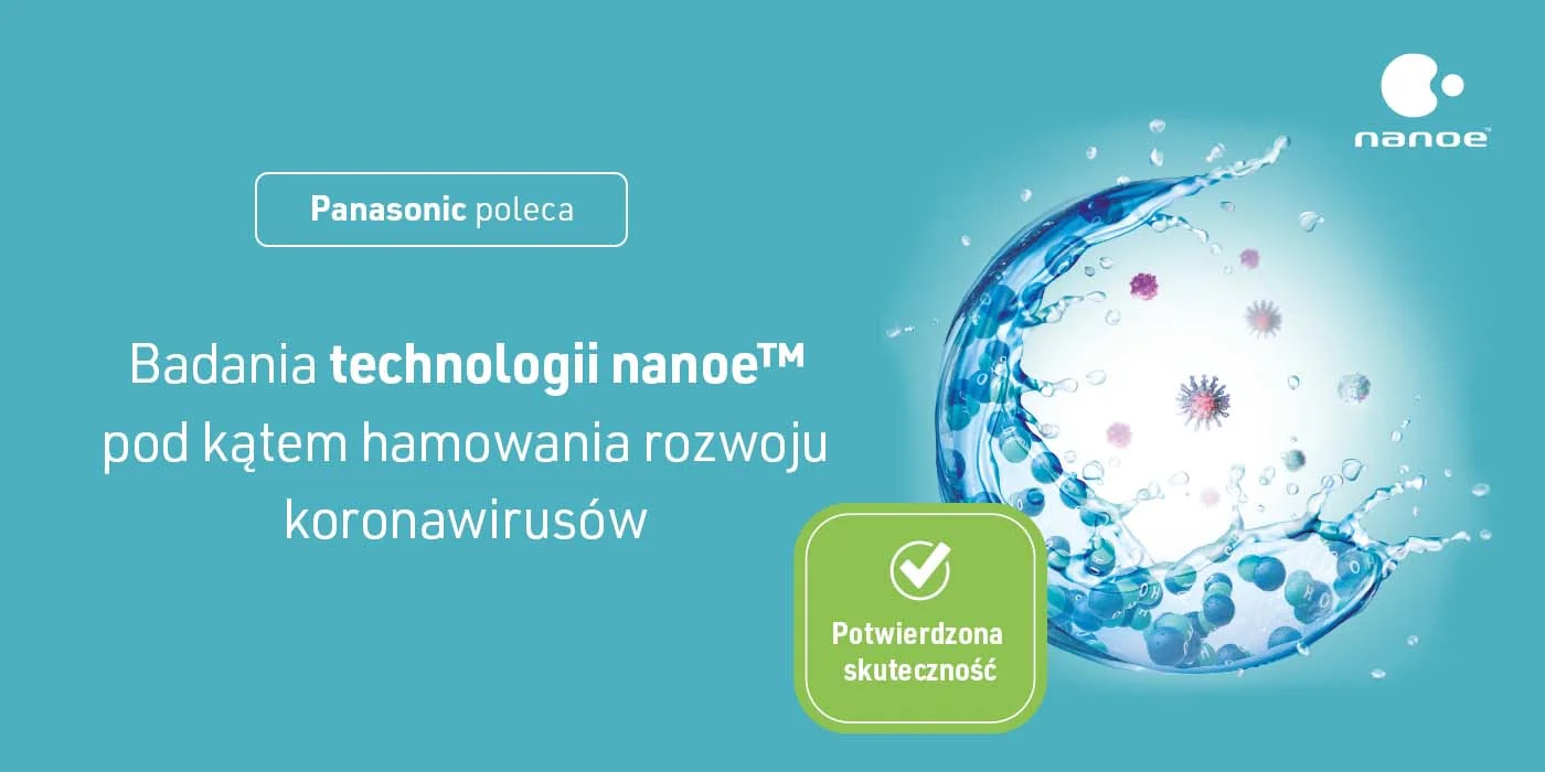 technologia nanoe X od Panasonic