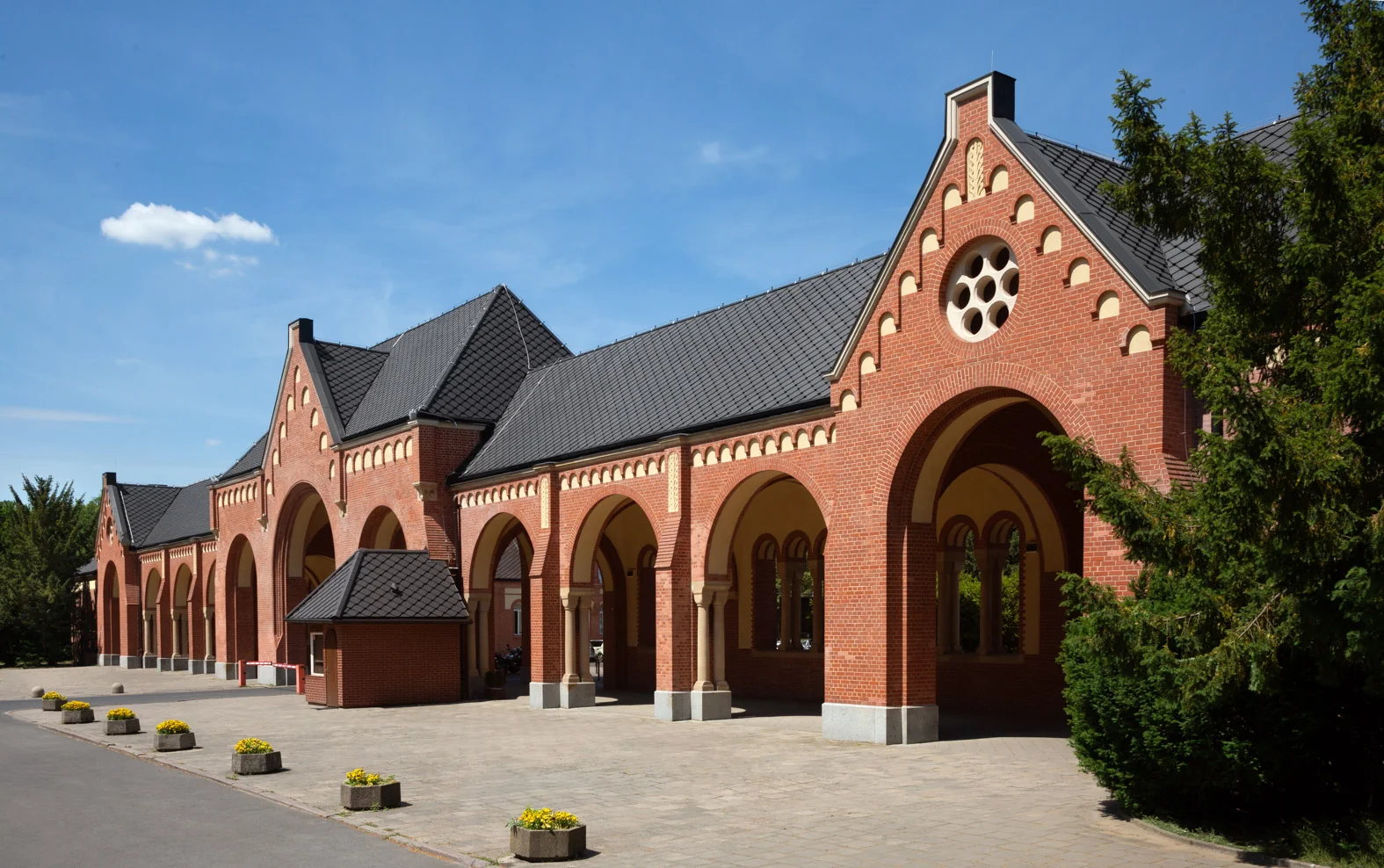 Brama główna Cmentarza Centralnego w Szczecinie