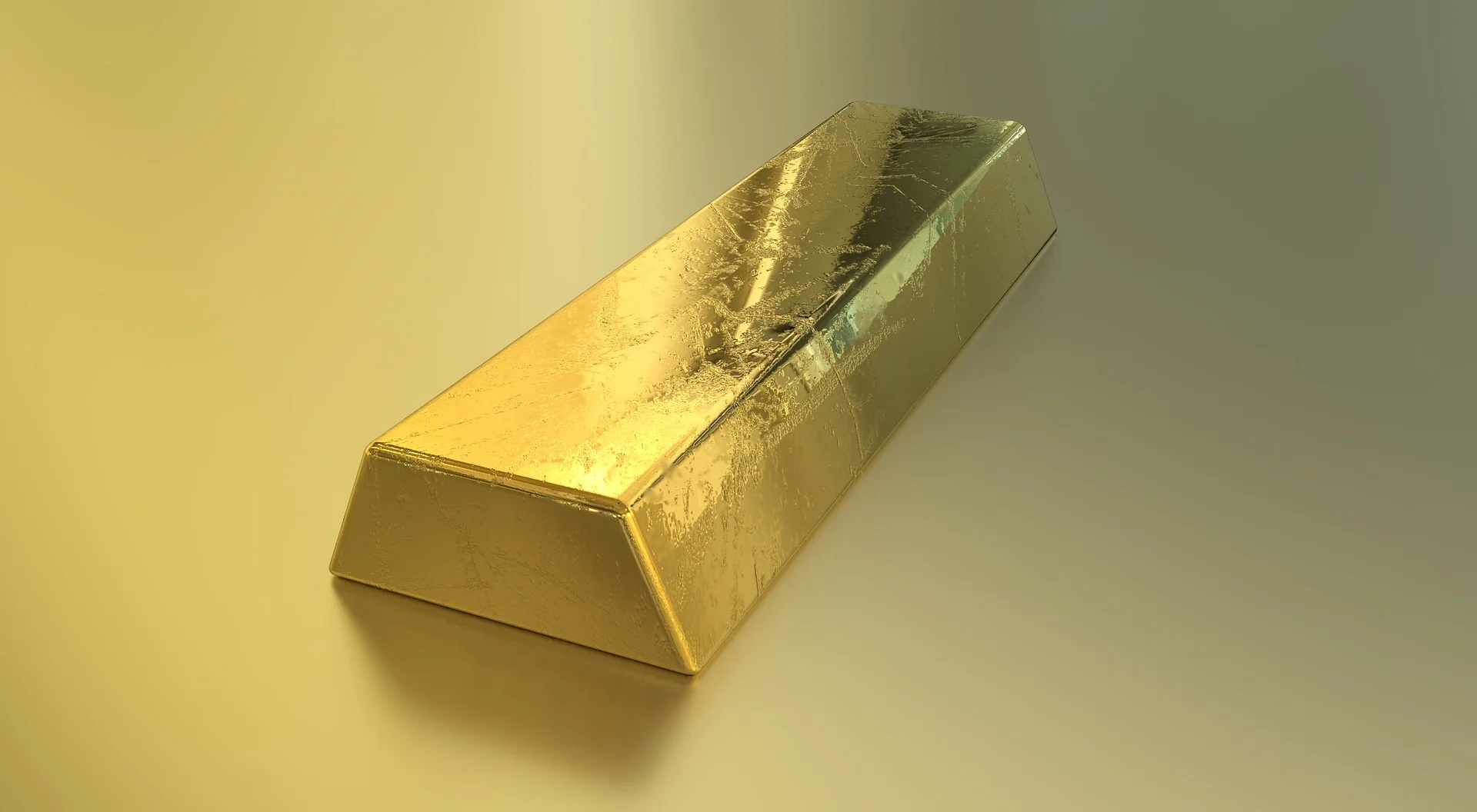 Metale kolorowe sztabka złota