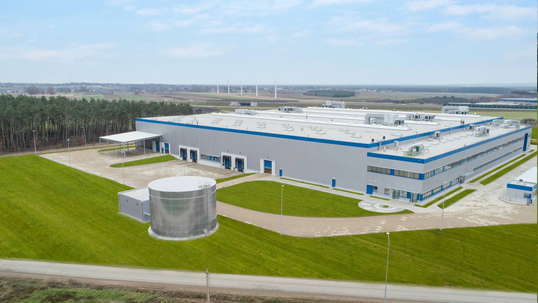 Panattoni zakończyło rozbudowę fabryki firmy Kongsberg w Brześciu Kujawskim do 22 000 m kw. powierzchni
