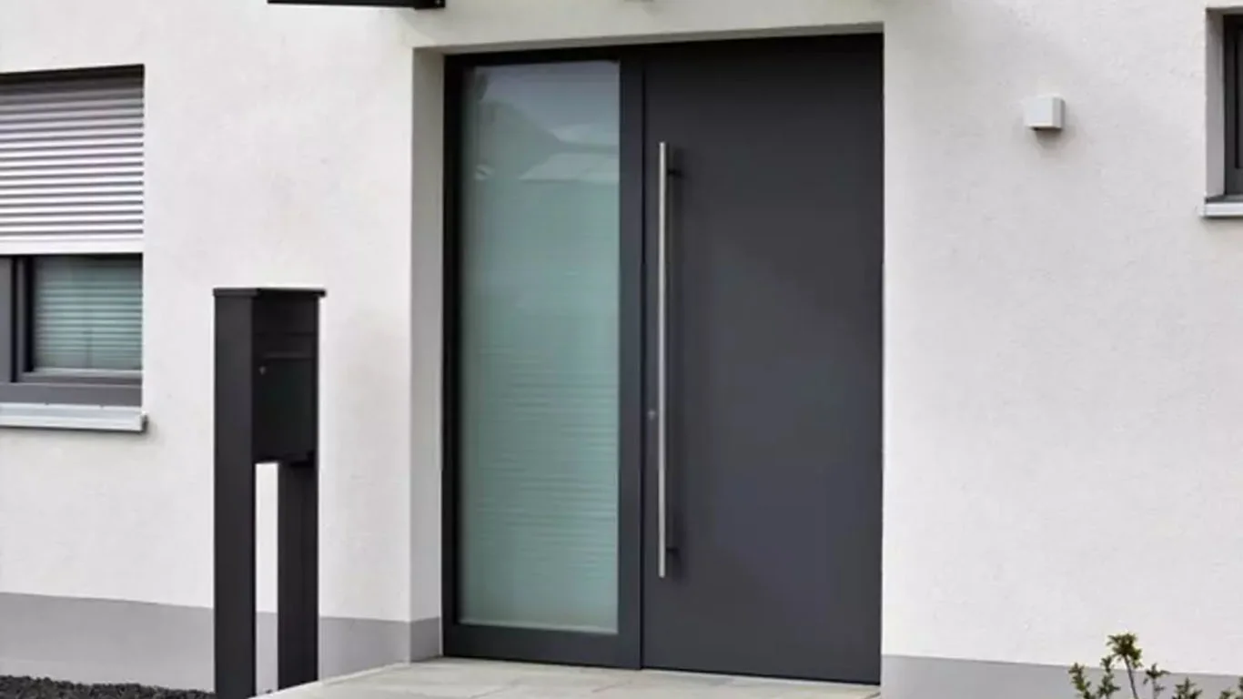 Przykładowe drzwi zewnętrzne z doświetlem bocznym
