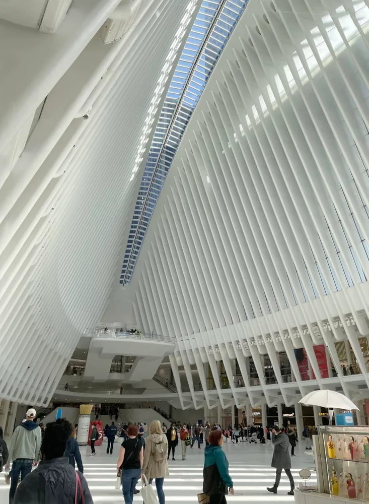 Centrum przesiadkowe Oculus proj. S. Calatrava