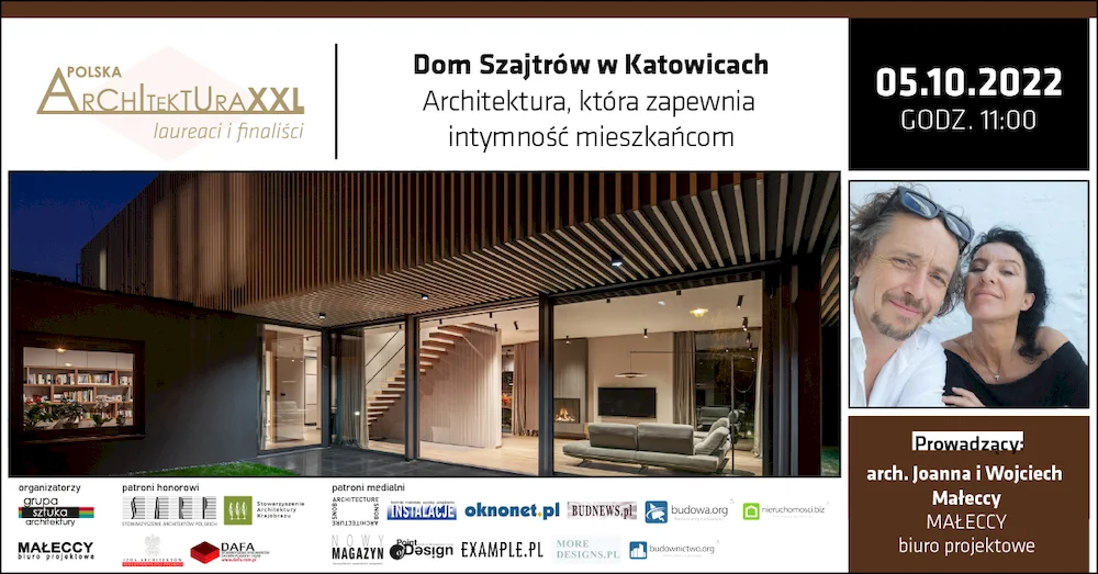 Dom Szajtrów w Katowicach. Architektura, która zapewnia intymność mieszkańcom – prezentacja online i wywiad
