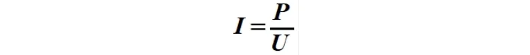 Bardziej przydatny wzór z prawa Ohma na obliczenie maksymalnego prądu wyjściowego zasilacza