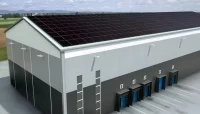 Cienkowarstwowe moduły fotowoltaiczne na dachu skośnym, Schüco