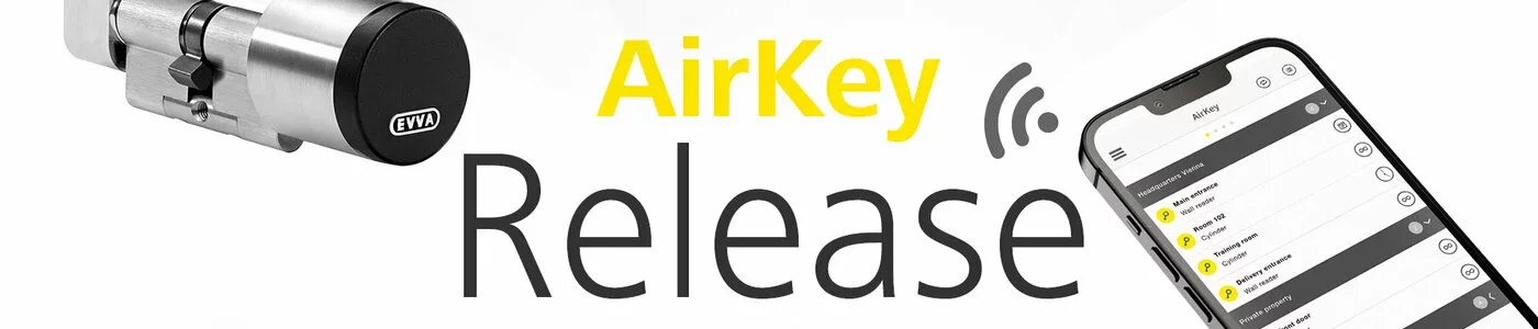 Nowa wersja wkładki AirKey