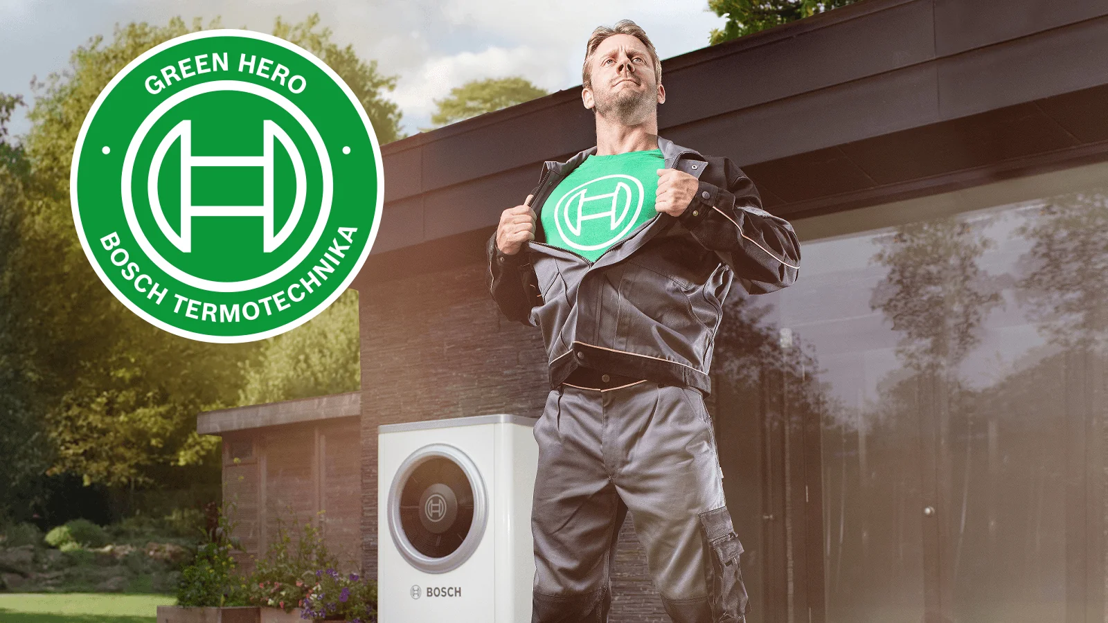 Zostań Green Hero z ekologicznym ogrzewaniem Bosch