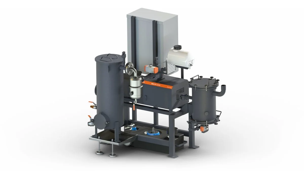 Nowa generacja systemów próżniowych PLASTEX do odgazowywania wytłaczarek jest przygotowana do Przemysłu 4.0. Source: Busch Vacuum Solutions