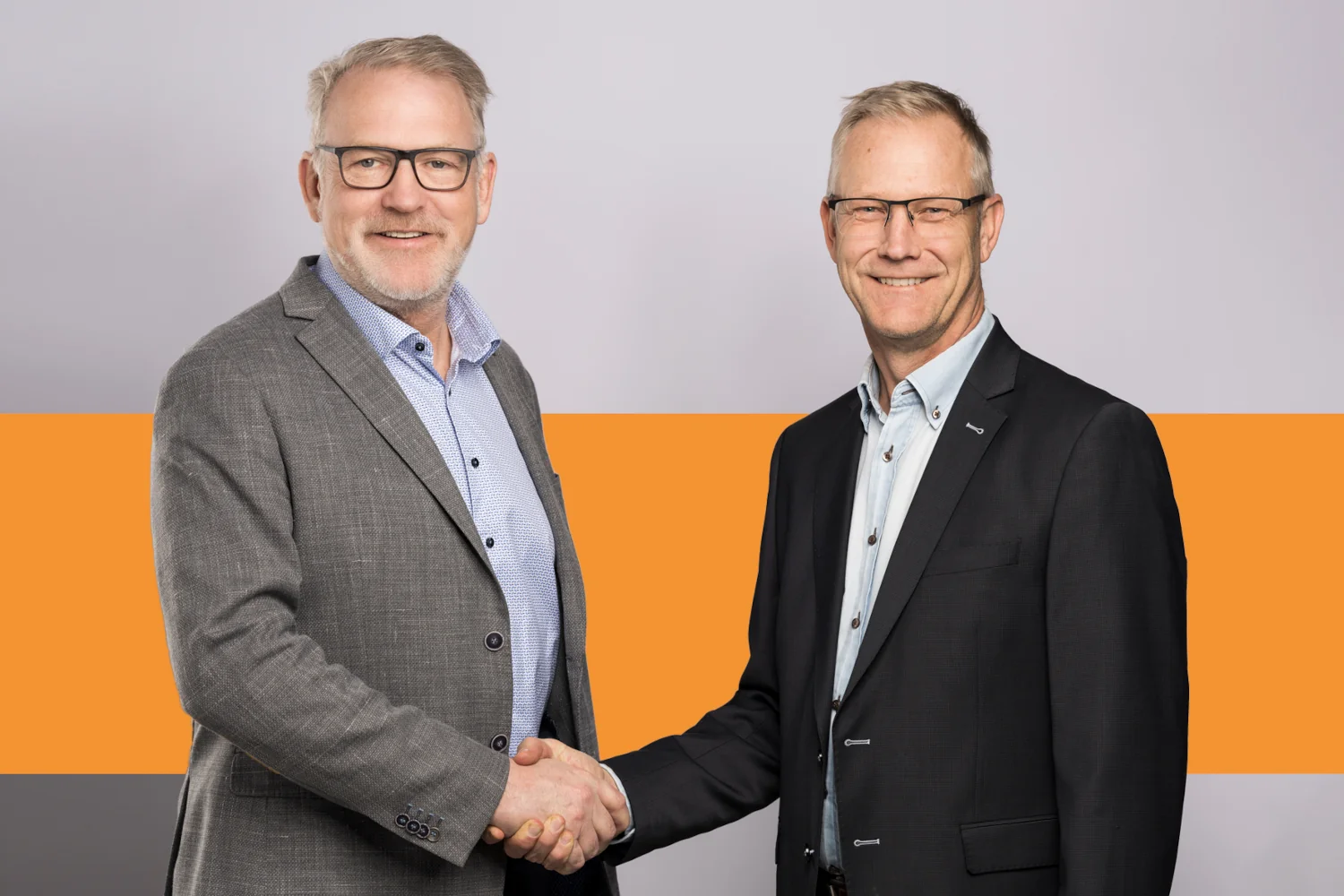 From left to right: Torbjörn Egerhag and Dan Hagström are looking forward to their new roles within the Feddersen Group.