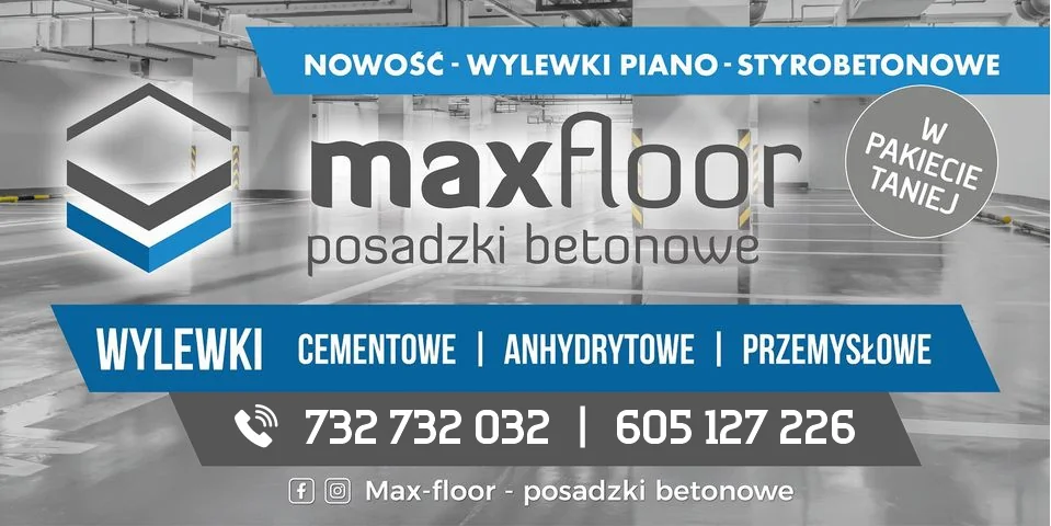 Max-floor to firma, która oferuje szeroki wybór podłóg przemysłowych,