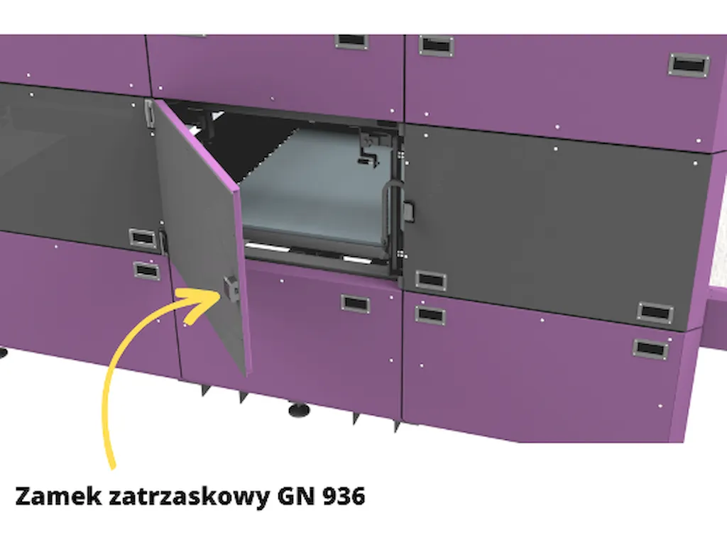 Elementy ELESA+GANTER w maszynie do zgrzewania opakowań 3D – case study firmy UNISTAR