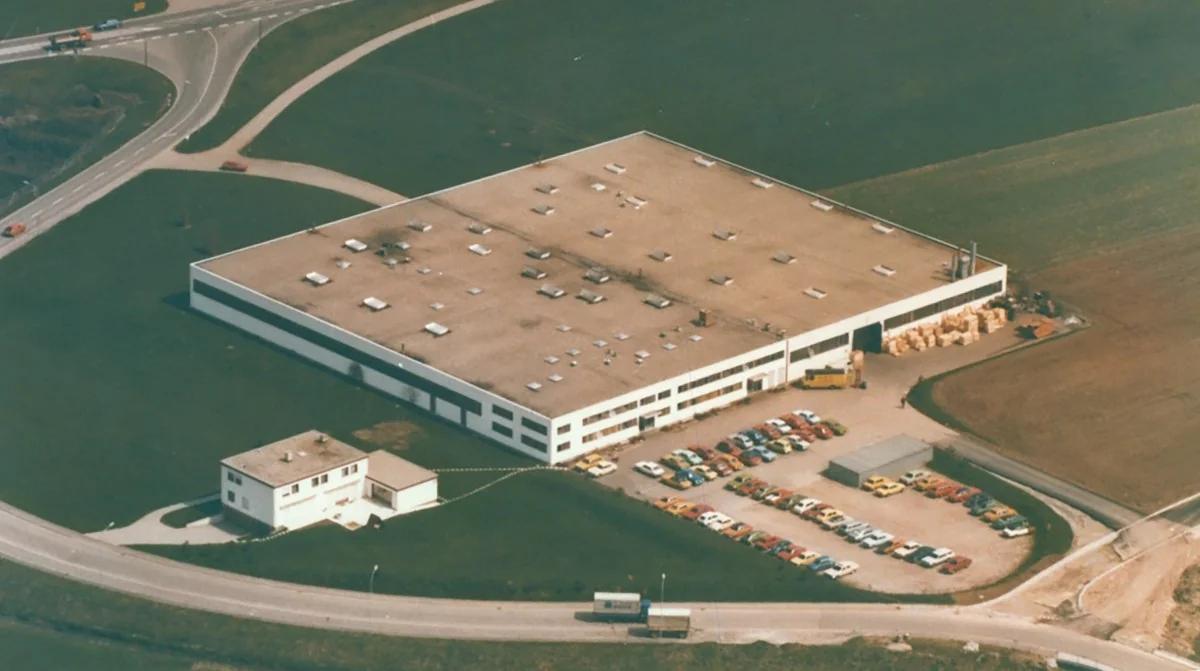 Główna siedziba w Maulburg w 1980. Źródło: Busch Vacuum Solutions.
