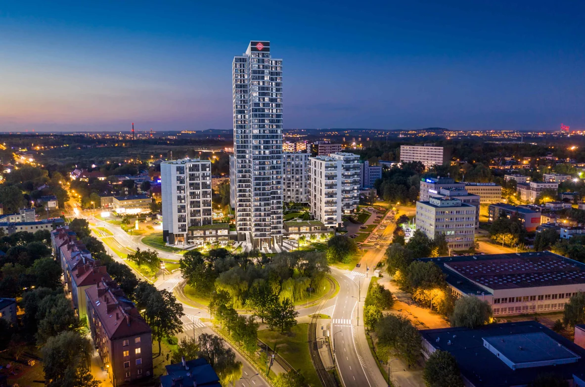 248 apartamentów inwestycyjnych w katowickim ATAL SKY+
