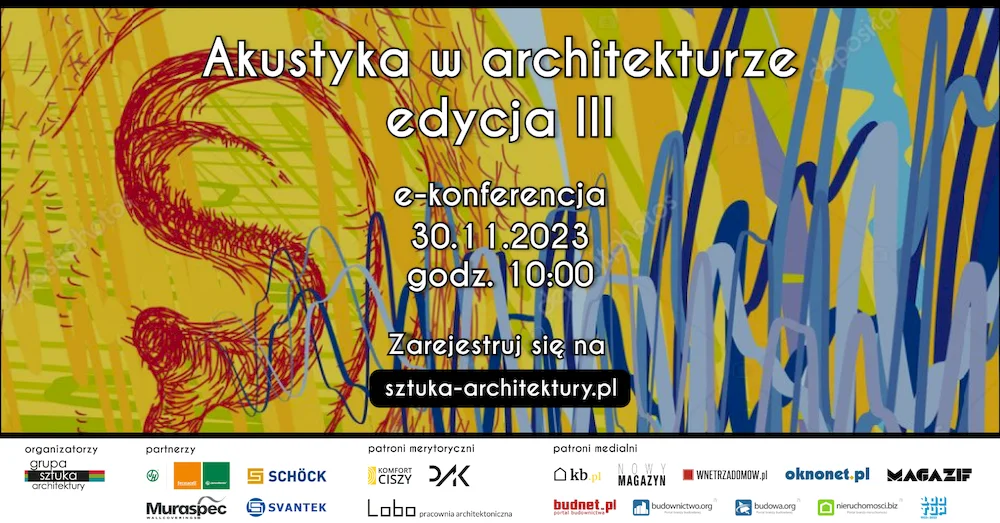 E-konferencja: Akustyka w architekturze. III edycja.