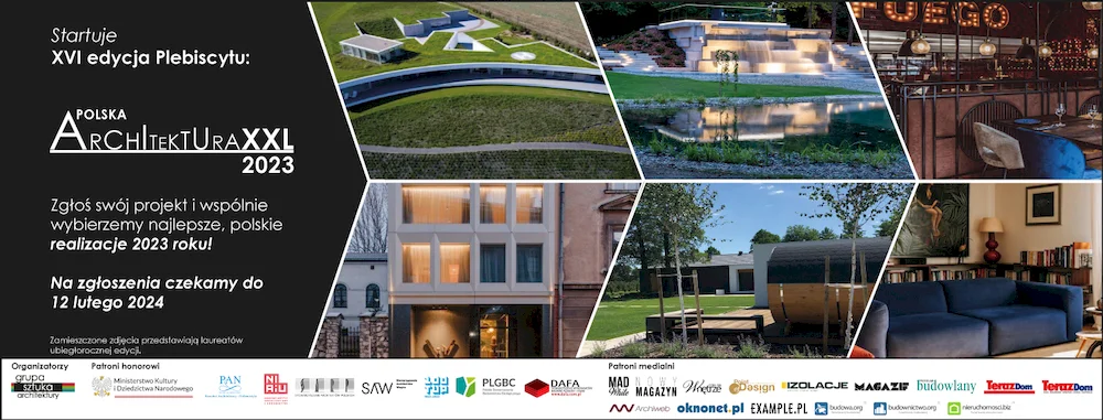 Trwa Plebiscyt Polska Architektura XXL 2023 - czekamy na zgłoszenia realizacji