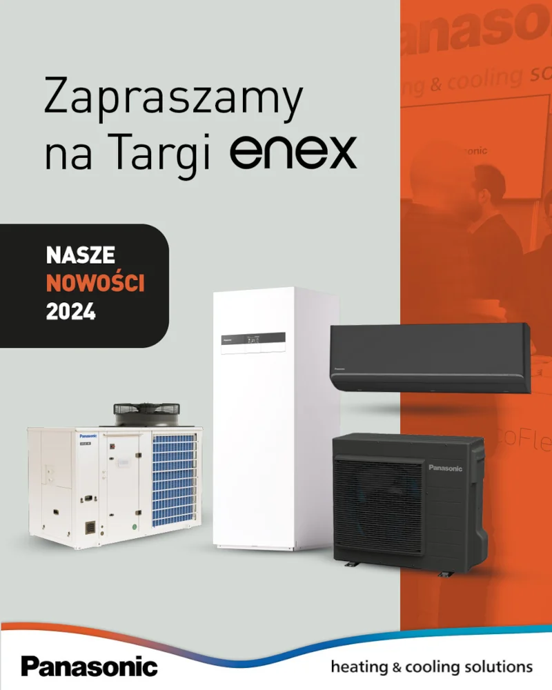 Panasonic przedstawi nową generację pomp ciepła na targach ENEX 2024 w Kielcach