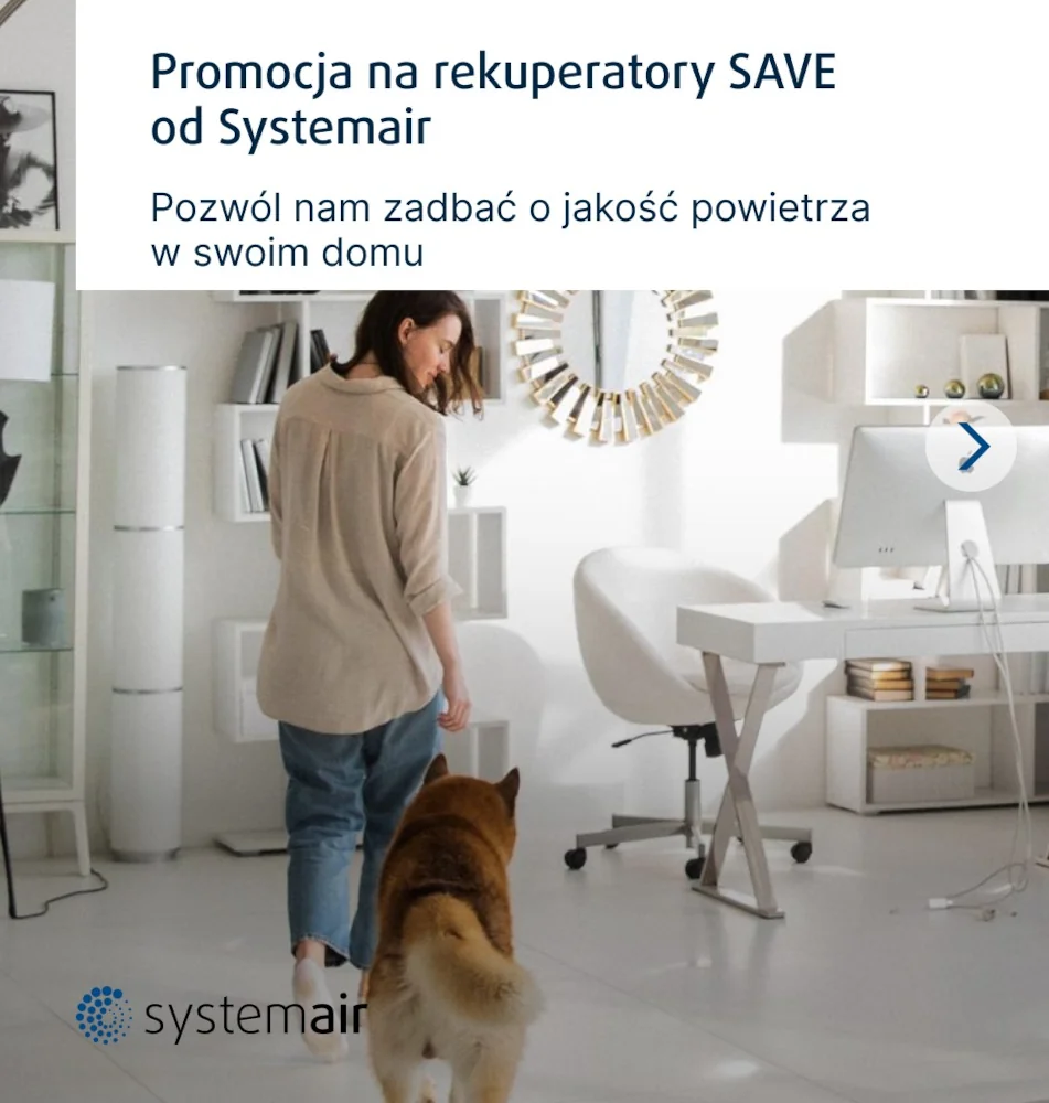 Trwa promocja na rekuperatory SAVE od Systemair