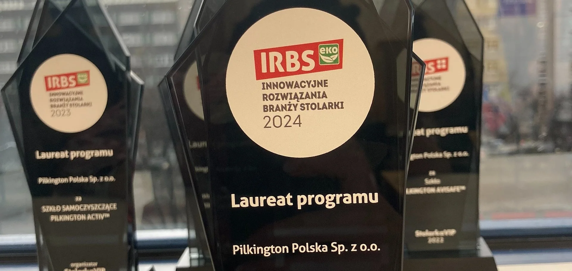 Szkło Pilkington Mirai z nagrodą IRBS – EKO Rozwiązania Branży Stolarki 2024