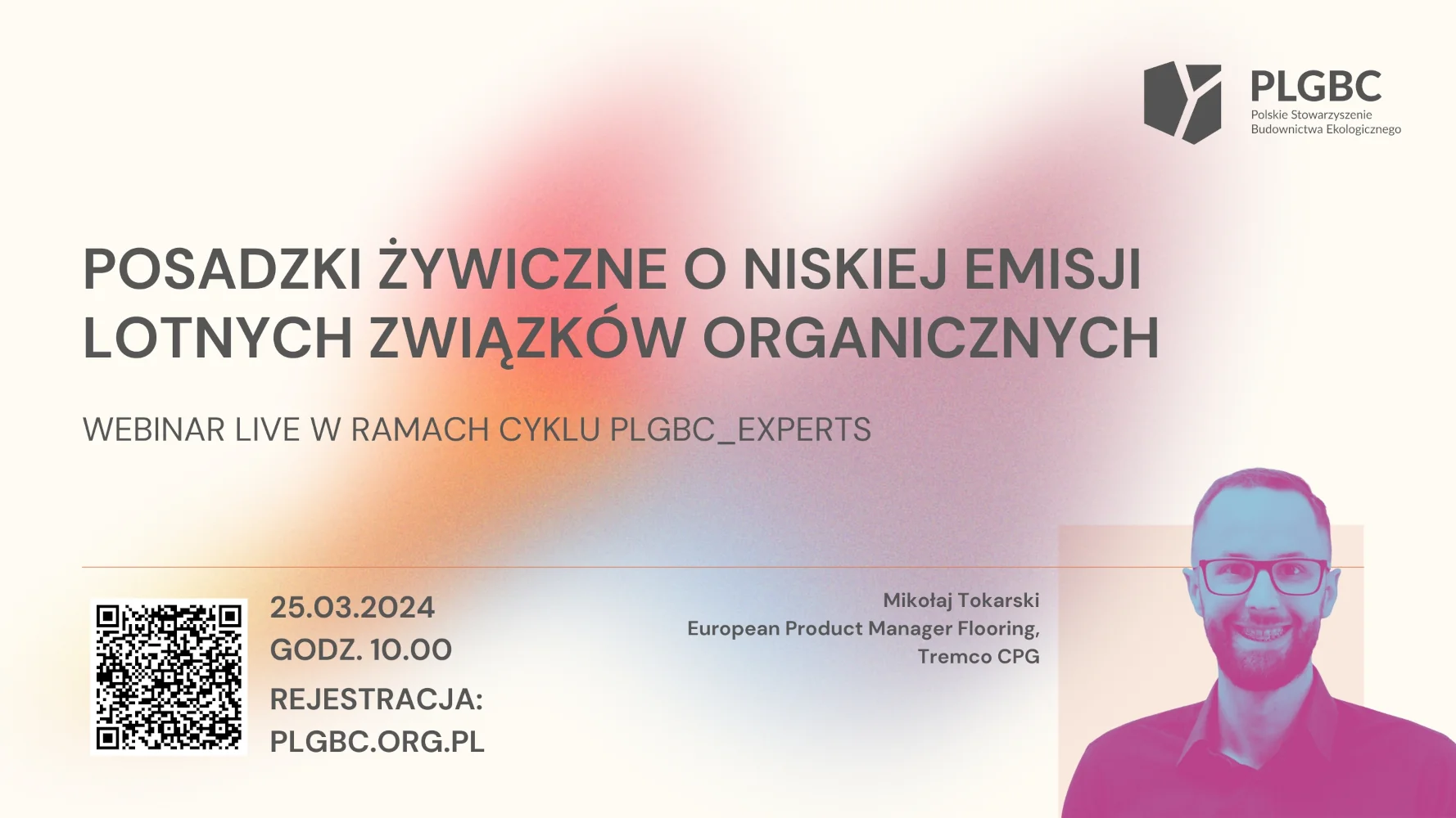 Tremco CPG Poland i PLGBC zapraszają na webinar Posadzki żywiczne o niskiej emisji lotnych związków organicznych
