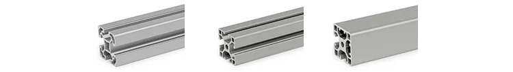 Rys. 1. Profile aluminiowe konstrukcyjne GN 10b, GN 10i, GN 11i.