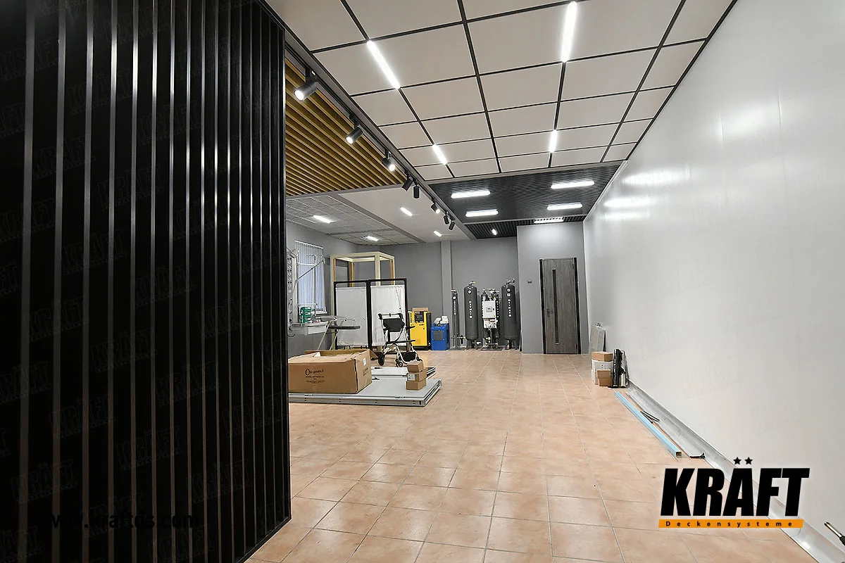 Showroom sufitów podwieszanych Kraft