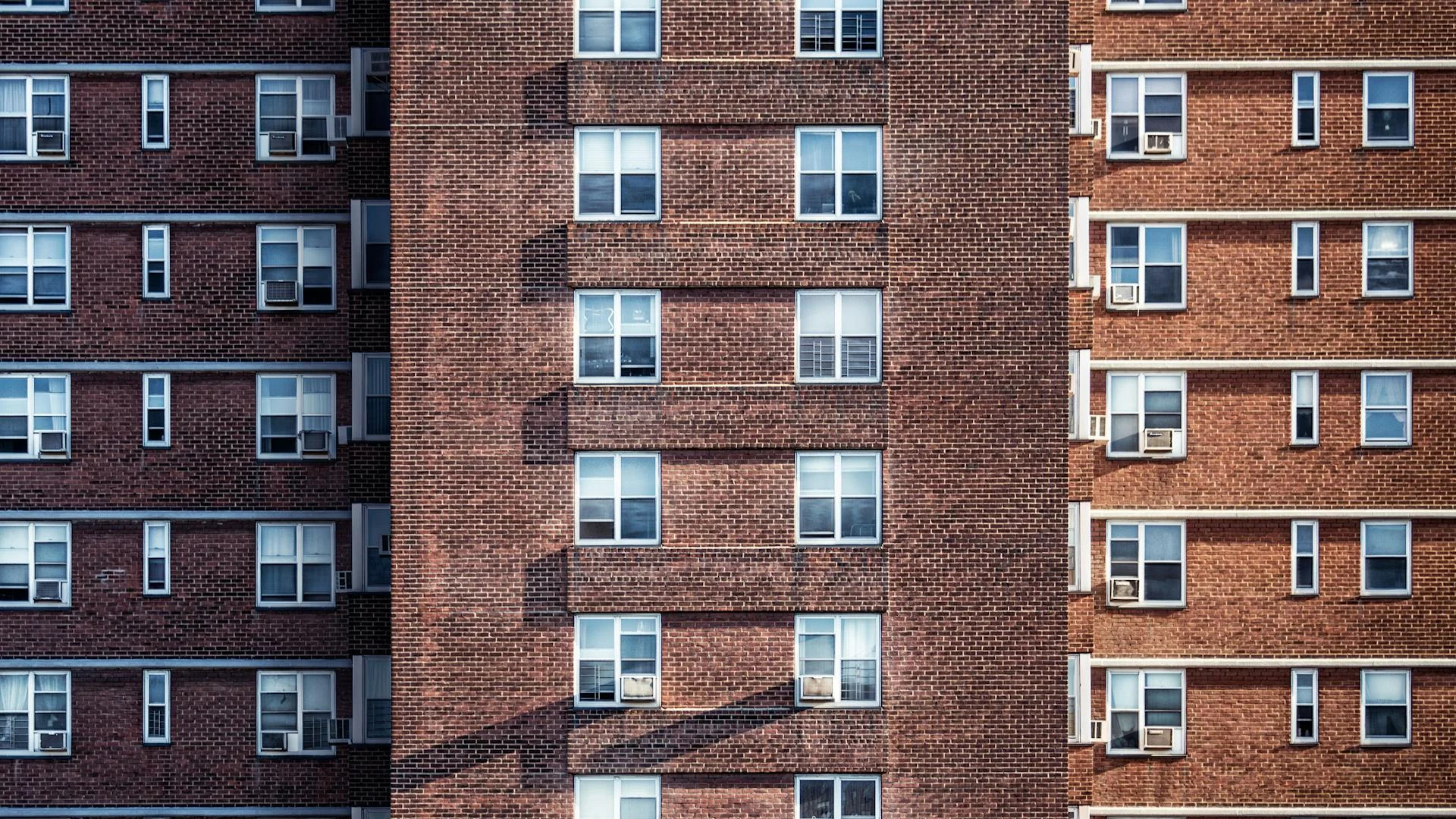 mieszkanie, okna bloku