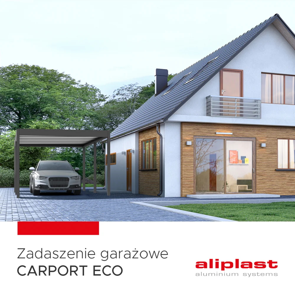 Aliplast Sp. z o.o. rozszerza gamę swoich produktów outdoorowych,CARPORT ECO