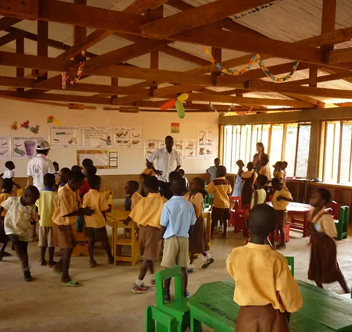 Sabre Sustainable Kindergarten Ghana Dwabor KG © Arup