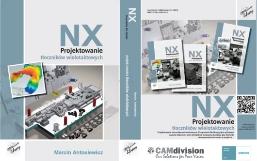 Książka NX Projektowanie tłoczników okładki, CAMdivision