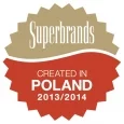 Logo Superbrands Created in Poland 2014