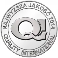 Srebrne Godło Najwyższa Jakość Quality International 2014