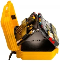 Mobilny porządek w żółtej walizce narzędziowej STANLEY FATMAX