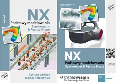 NX CAD Podstawy modelowania - bezpłatny PDF, CAMdivision, okładka
