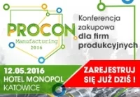 Konferencja PROCON Manufacturing 2016 już za 2 tygodnie