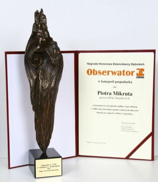 Nagroda Obserwatora 2006 Śnieżka