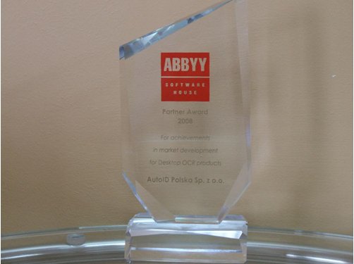ABBYY Partner Award 2008, AutoID