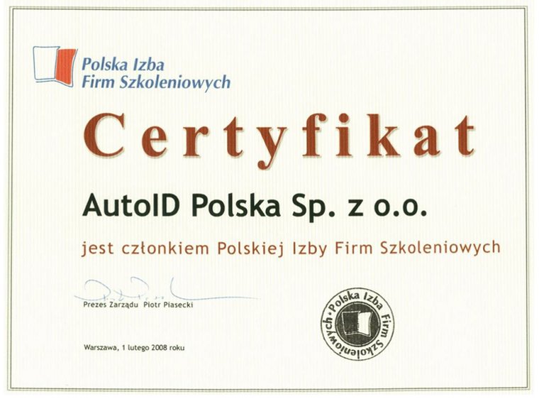 Polska Izba Firm Szkoleniowych, AutoID