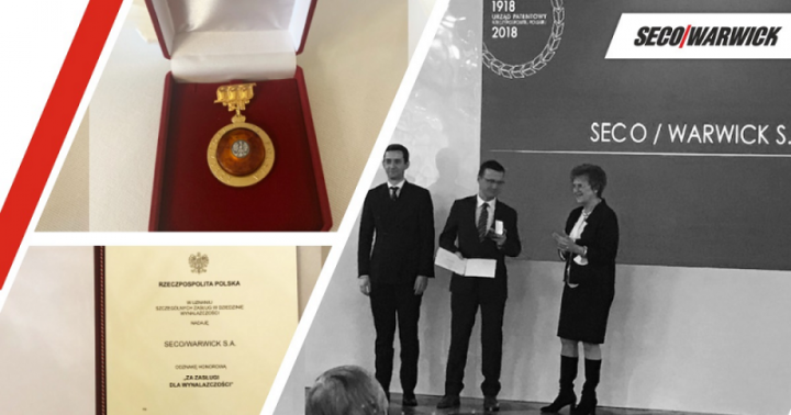 26 listopada 2018, SECO/WARWICK otrzymał Oznakę Honorową "Za Zasługi dla Wynalazczości".