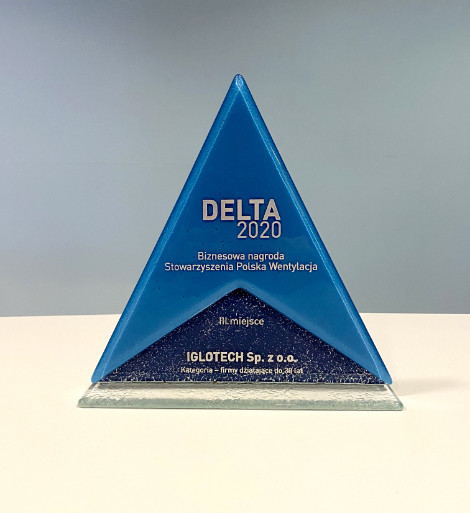 Biznesowa Nagroda Stowarzyszenia Polska Wentylacja Delta 2020