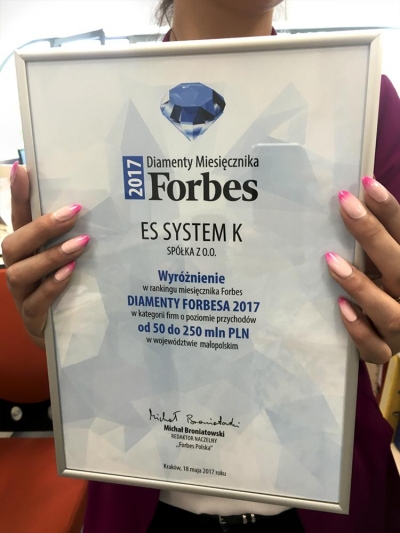 Diament Forbesa 2017