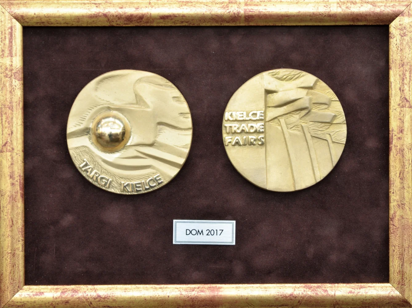 Medal Targów DOM 2017 za przejrzysty i nowoczesny styl prezentacji targowej