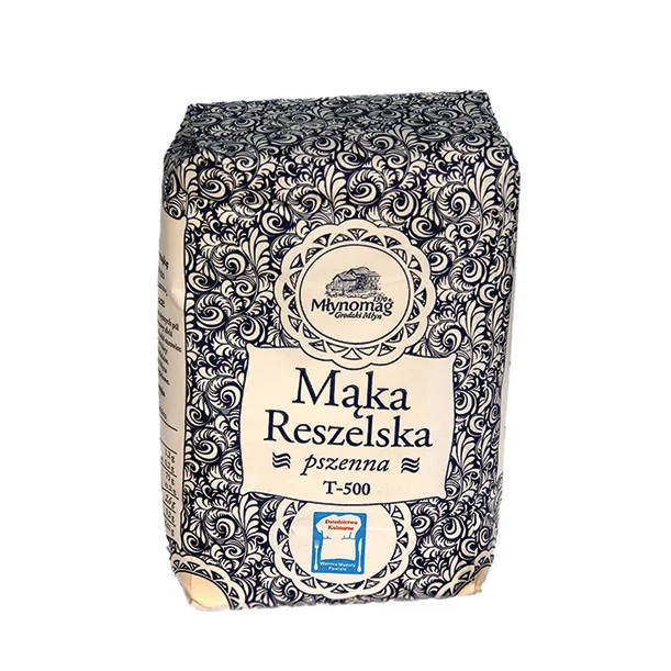 Mąka Reszelska Mąka Reszelska to mąka uniwersalna. Szczególnie polecamy ją do wypieku ciast drożdżowych.